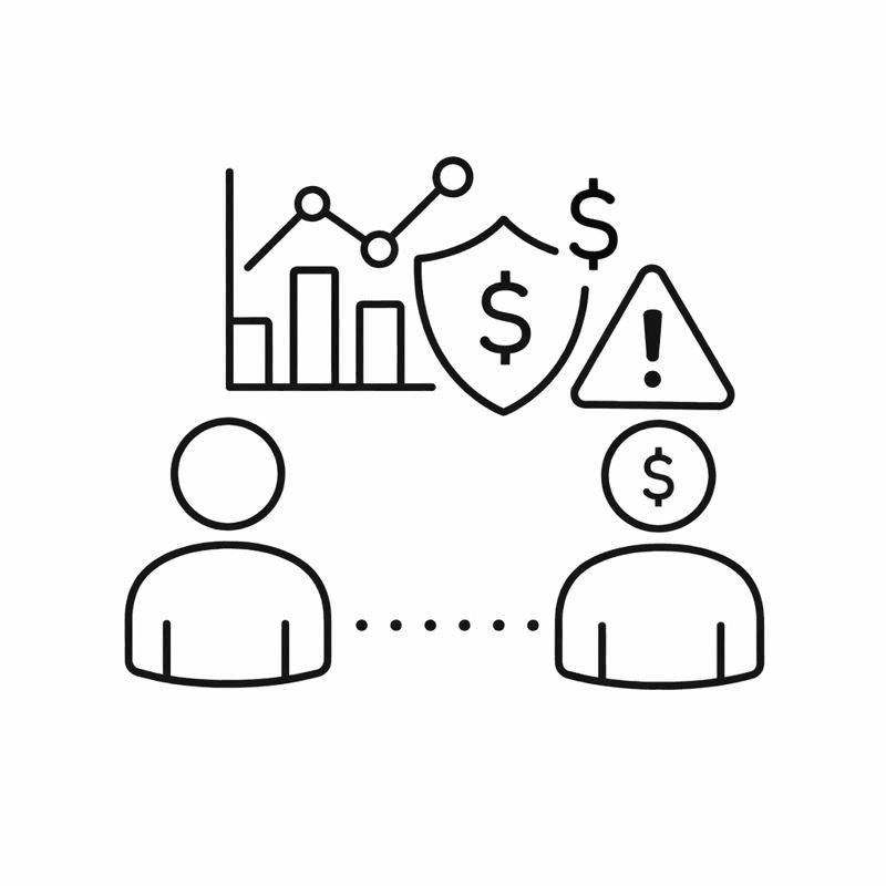 Counterparty exposure icon