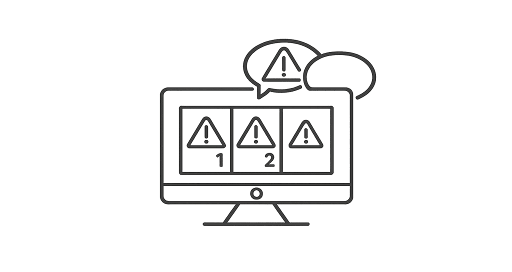 Collaborative alert management illustration